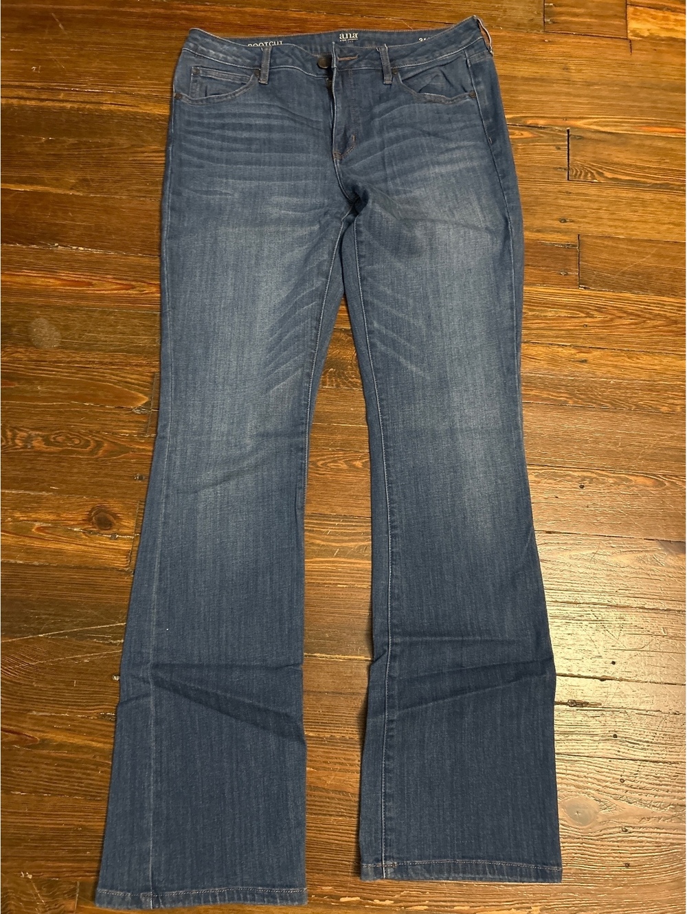 a.n.a Bootcut Denim Jeans, Size 31/12T Tall